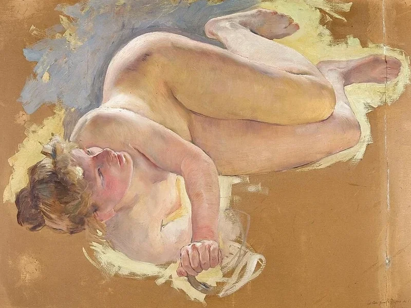 1863-Ernest Biéler - Studio